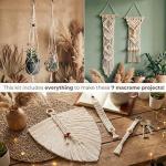 Macrame Kit for Beginners: 126 Supplies & E-Book