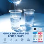 Crystal Clear Epoxy Resin Kit for DIY Crafts