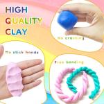 70 Color Polymer Clay Kit with Sculpting Tools