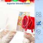 Crystal Clear Epoxy Resin Kit for DIY Crafts