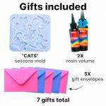 300 Piece UV Resin Jewelry Making Starter Kit