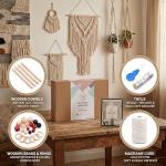 Macrame Kit for Beginners: 126 Supplies & E-Book