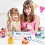 Kids Air Dry Clay Kit with Sculpting Tools