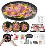 Auraeve Complete Craft Resin Kit for Flower Tray