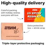 300 Piece UV Resin Jewelry Making Starter Kit