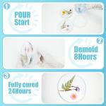 ProKKUV 16oz Epoxy Resin Kit with Molds & Glitter