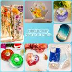 ProKKUV 16oz Epoxy Resin Kit with Molds & Glitter