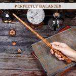 Wooden Wizard Magic Wand for Kids Cosplay