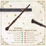 Skull Wand: Real Wood Wizard Magic Wand