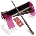 Hand-Carved Wooden Wizard Wand for Kids Cosplay