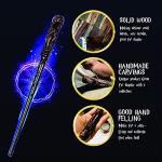 Lion Magic Wand - Hand Carved Wooden Wizard Wand