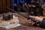 Snake Wooden Wand for Witchcraft and Cosplay