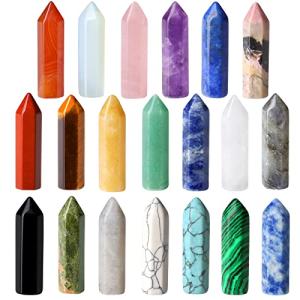 20 PCS Healing Crystal Set for Meditation and Energy
