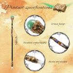 Green Aventurine Crystal Magic Wand for Witches