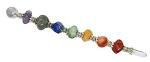 Gemstone Chakra Wand for Healing and Meditation
