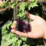 Rainbow Fluorite Healing Wand for Home Decor