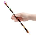 Purple and White Crystal Amethyst Magic Wand