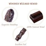 Dragonscale Wooden Wizard Magic Wand for Kids