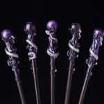 Natural Crystal Wand for Cosplay and Halloween