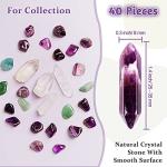 40 Healing Crystal Wands for Meditation and Reiki
