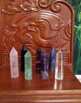 Healing Crystal Wands Set for Chakra Meditation