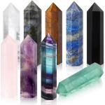 Healing Crystal Wand Set for Meditation and Reiki
