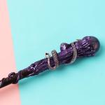 Natural Crystal Wand for Cosplay and Halloween