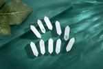Clear Quartz Healing Crystal Wand Set - 10 Pieces