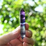 Rainbow Fluorite Healing Wand for Home Decor
