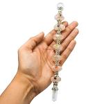 Enchanting Rose Quartz Chakra Healing Wand
