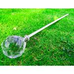 White Crystal Fairy Princess Magic Wand Scepter