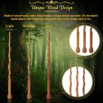 Wooden Magic Wand with Spellbook and Gift Box