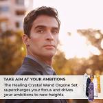 Healing Crystal Wand Set with Amethyst & More