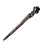 Black Magic Crystal Wand with Snake Design