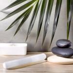 Selenite Crystal Wand for Cleansing and Meditation