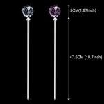 White Crystal Fairy Princess Magic Wand Scepter