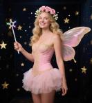 LED Fairy Wand with Silver Star - 13 Inches