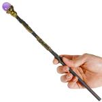 Purple Crystal Gem Wizard Wand for Kids