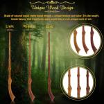 Wooden Magic Wand with Spellbook and Gift Box