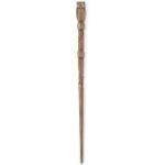 Brown Woodgrain Owl Magic Wand for Cosplay