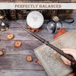 Dragonscale Wooden Wizard Magic Wand for Kids