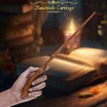 Wooden Magic Wand with Spellbook and Gift Box