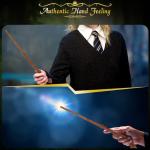 Wooden Magic Wand with Spellbook and Gift Box
