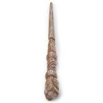 Brown Woodgrain Owl Magic Wand for Cosplay