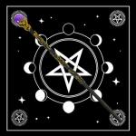 Purple Crystal Gem Wizard Wand for Kids