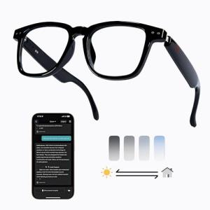 AI Translation Glasses with Bluetooth Speakers - 140+ Languages