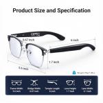 VUEEN LUMI Smart Blue Light Blocking Glasses