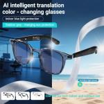 AI Smart Bluetooth Glasses with Voice Assistant