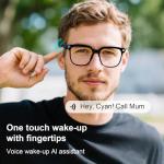 AI Smart Glasses with 8MP Camera and Bluetooth