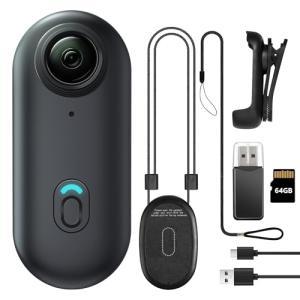 Mini Wearable Body Camera with 64GB Storage